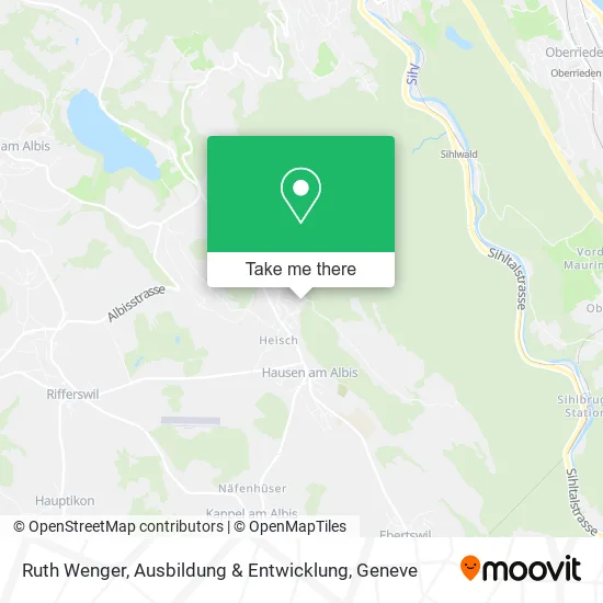 Ruth Wenger, Ausbildung & Entwicklung map