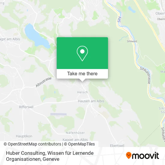 Huber Consulting, Wissen für Lernende Organisationen map