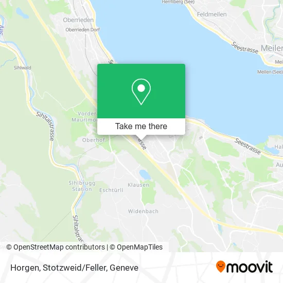 Horgen, Stotzweid/Feller map