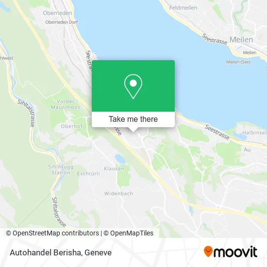 Autohandel Berisha map