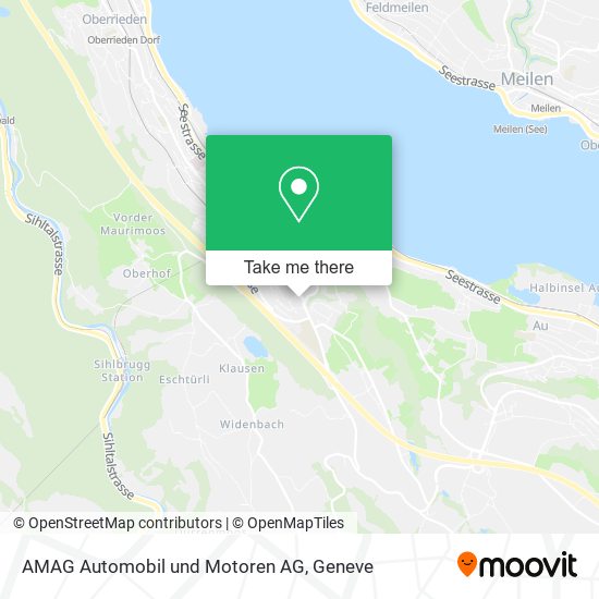 AMAG Automobil und Motoren AG map