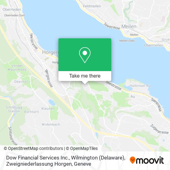 Dow Financial Services Inc., Wilmington (Delaware), Zweigniederlassung Horgen map