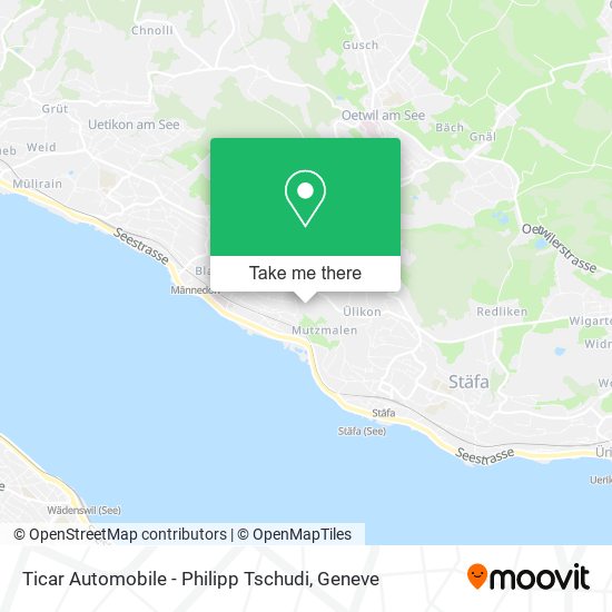 Ticar Automobile - Philipp Tschudi map