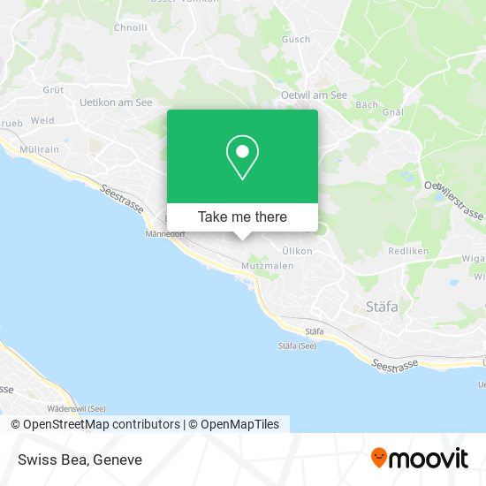 Swiss Bea map