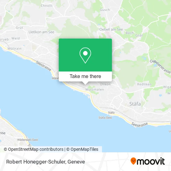 Robert Honegger-Schuler map
