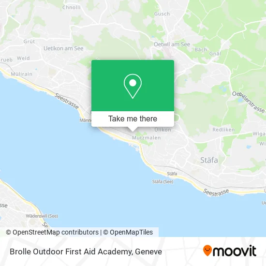 Brolle Outdoor First Aid Academy map