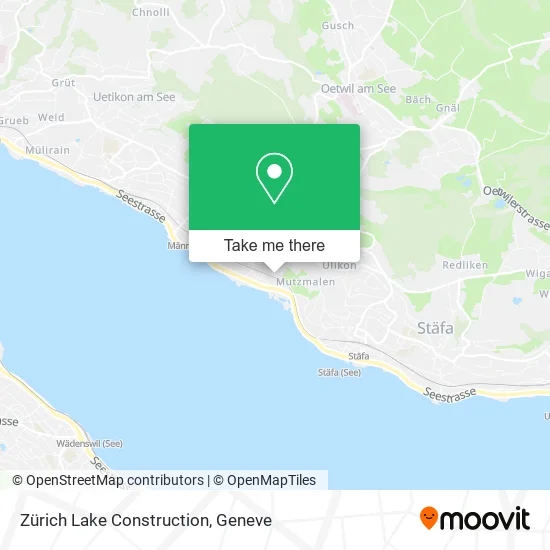 Zürich Lake Construction map