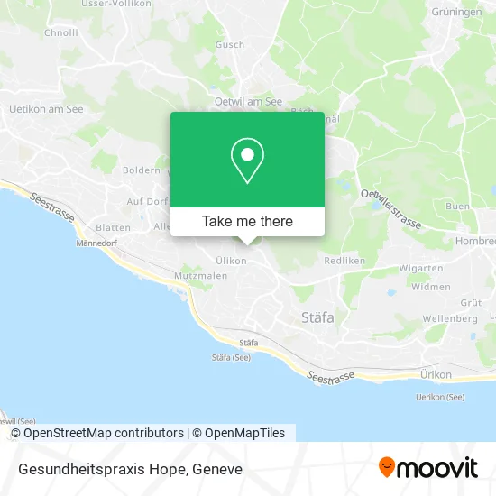 Gesundheitspraxis Hope map