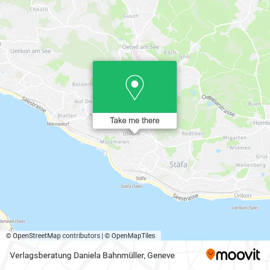 Verlagsberatung Daniela Bahnmüller map