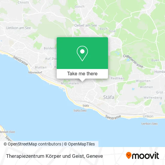 Therapiezentrum Körper und Geist map