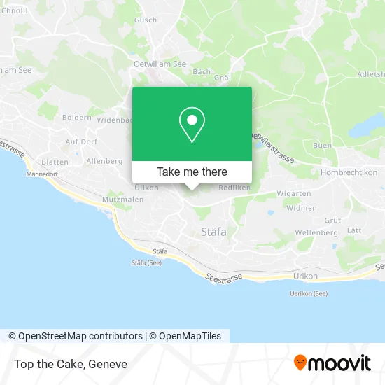 Top the Cake map