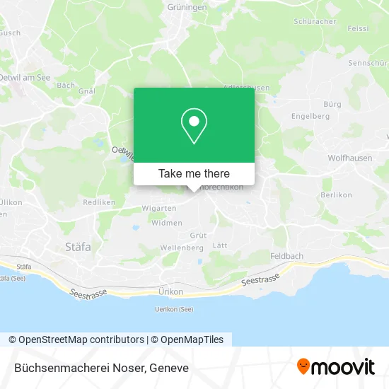Büchsenmacherei Noser map