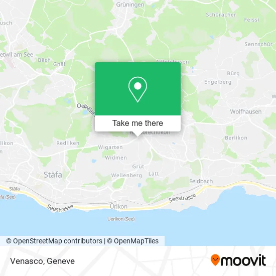 Venasco map
