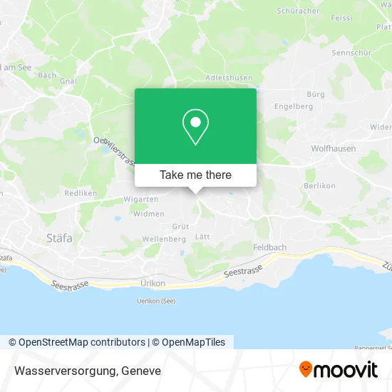 Wasserversorgung map