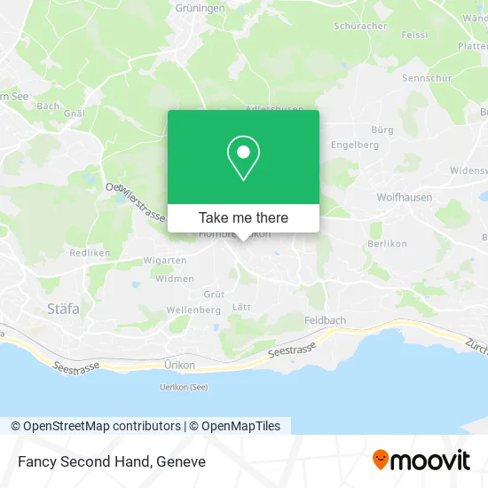 Fancy Second Hand map