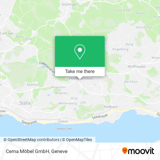 Cema Möbel GmbH map