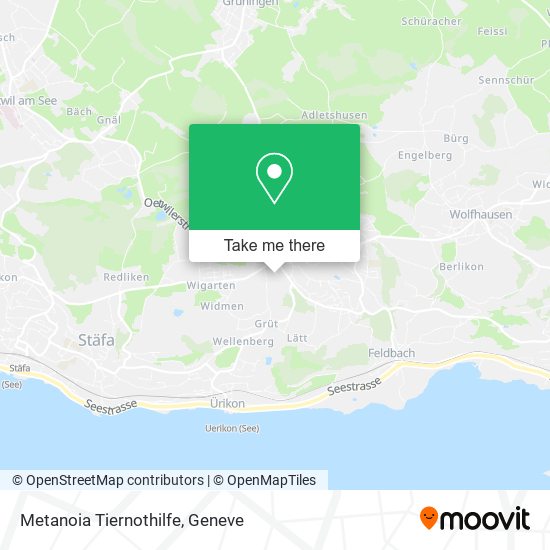 Metanoia Tiernothilfe map