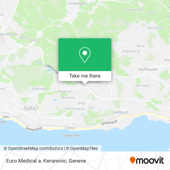 Euro Medical a. Keranovic map