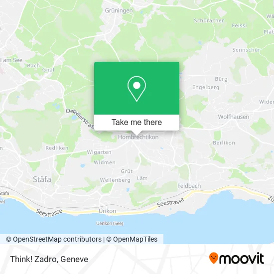 Think! Zadro map
