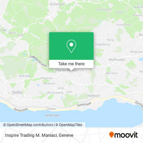 Inspire Trading M. Maniaci map