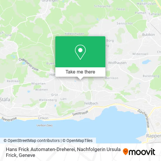 Hans Frick Automaten-Dreherei, Nachfolgerin Ursula Frick map