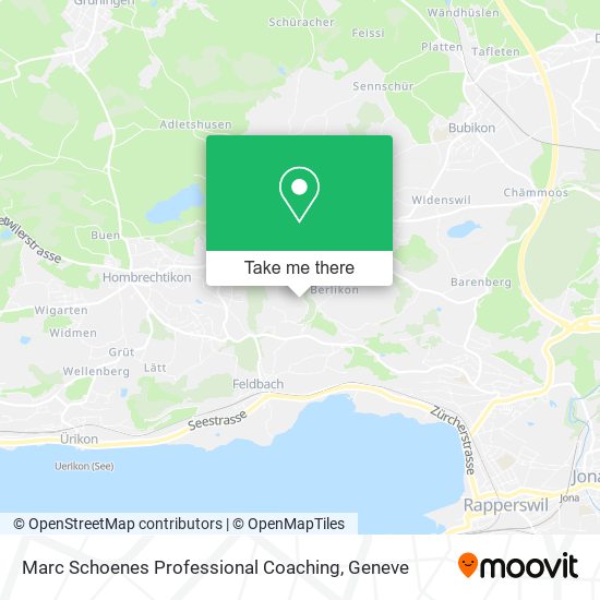 Marc Schoenes Professional Coaching map
