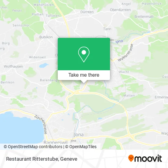 Restaurant Ritterstube map