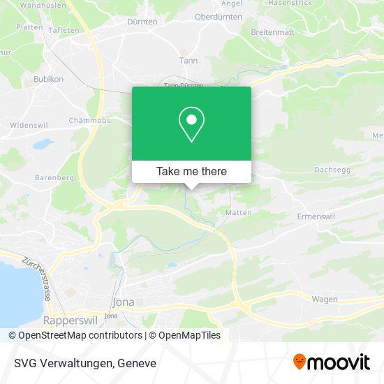 SVG Verwaltungen map