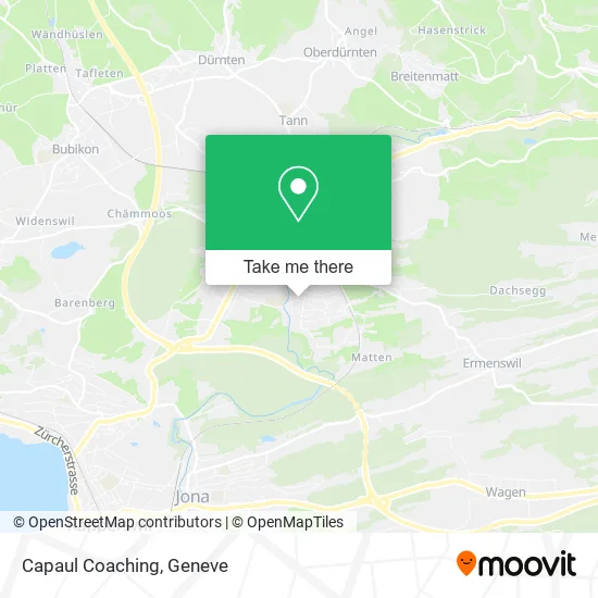 Capaul Coaching map