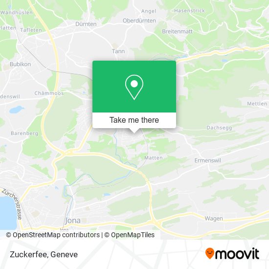 Zuckerfee map