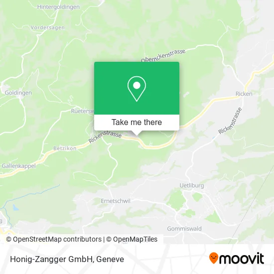 Honig-Zangger GmbH map