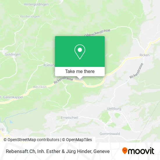 Rebensaft.Ch, Inh. Esther & Jürg Hinder map