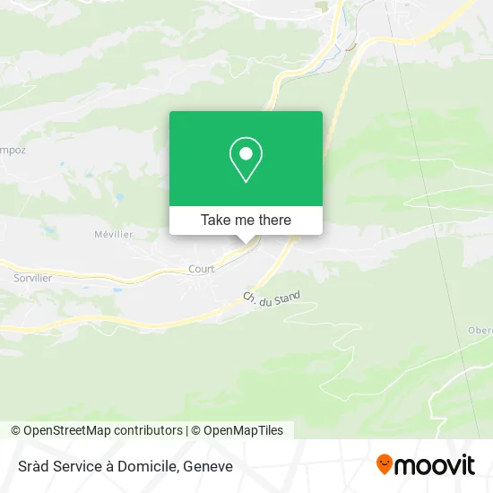 Sràd Service à Domicile map