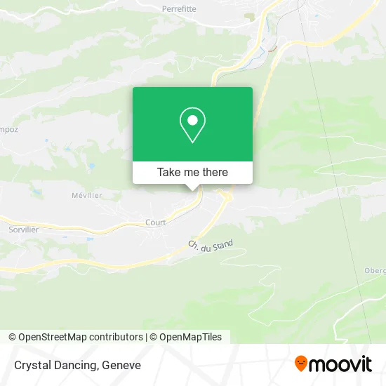 Crystal Dancing map