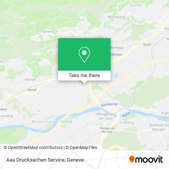 Aaa Drucksachen Service map