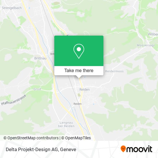 Delta Projekt-Design AG map