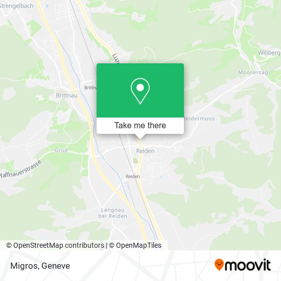 Migros map