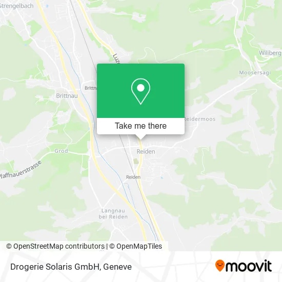 Drogerie Solaris GmbH map