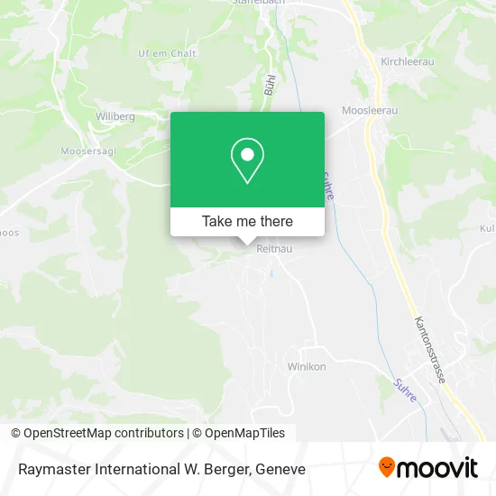 Raymaster International W. Berger map