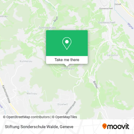 Stiftung Sonderschule Walde map