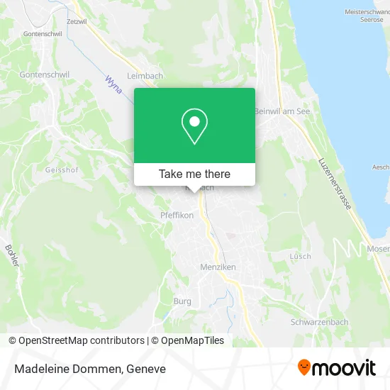 Madeleine Dommen map