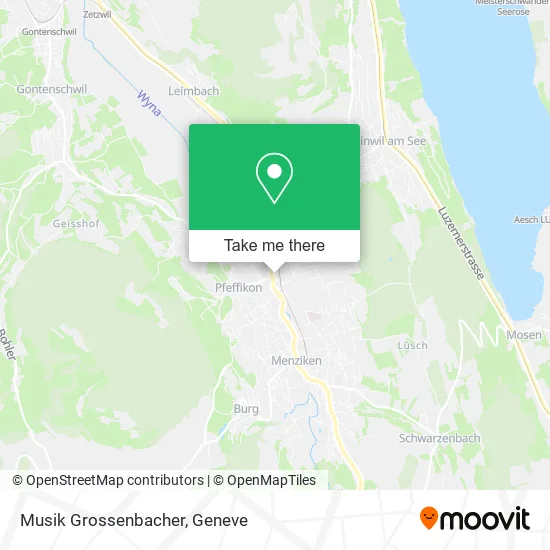 Musik Grossenbacher map