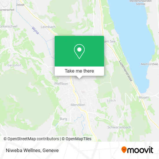 Niweba Wellnes map