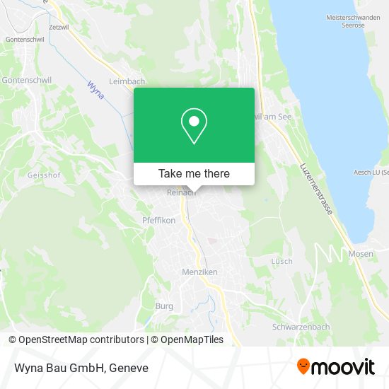 Wyna Bau GmbH map