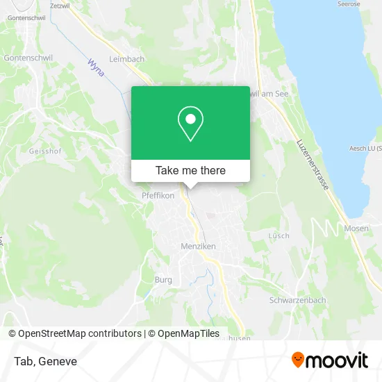 Tab map