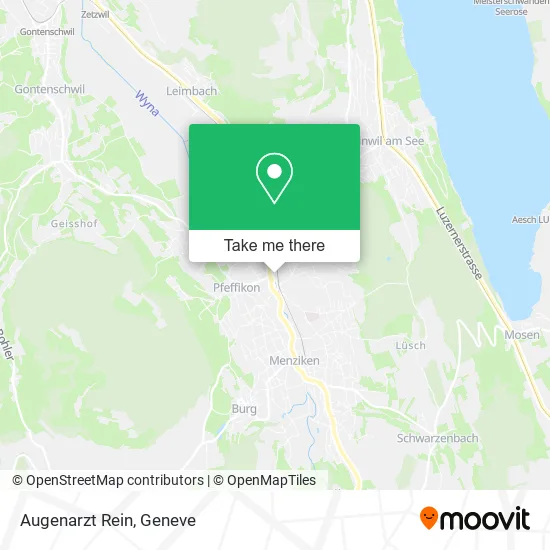 Augenarzt Rein map