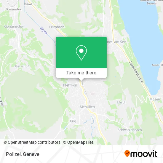 Polizei map