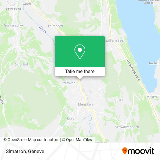 Simatron map