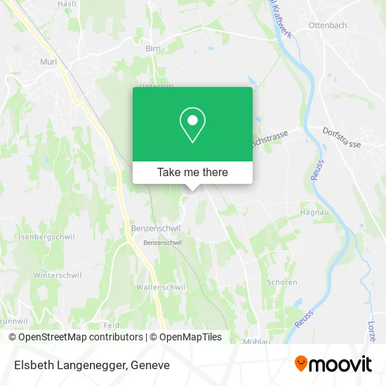 Elsbeth Langenegger map