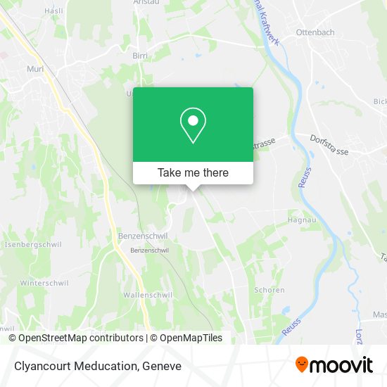 Clyancourt Meducation map